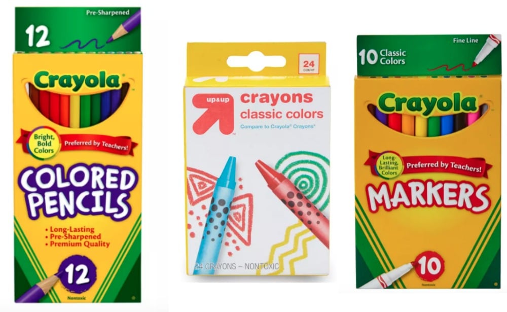 Crayola 24-Count Crayons, just $0.50 at Target!