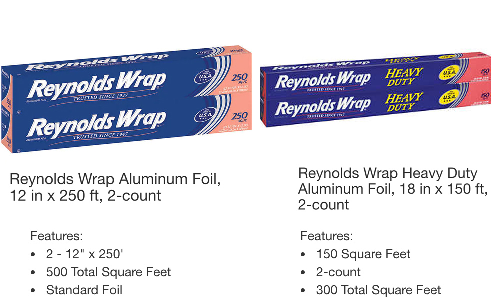 Reynolds Wrap Heavy Duty Aluminum Foil - 150 Sq ft