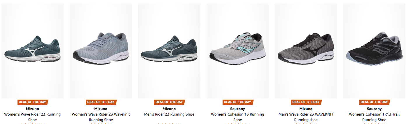 Select Shoes from Saucony and Mizuno 