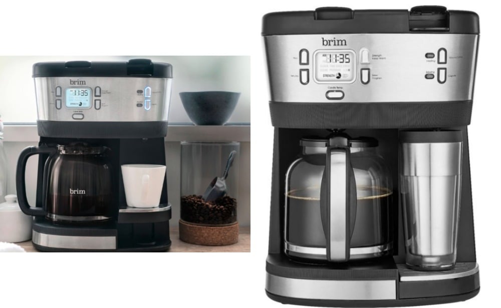 Best Buy: Brim Triple Brew 12-Cup Coffee Maker Stainless Steel