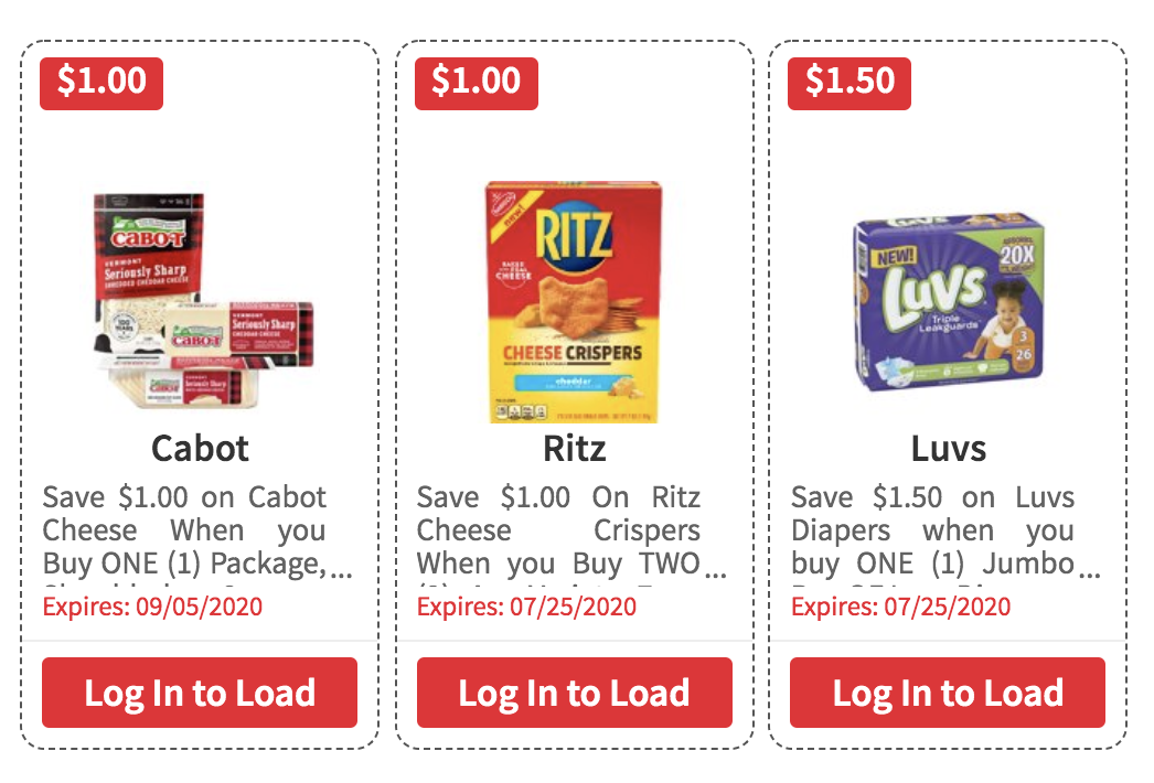 digital coupons for luvs diapers