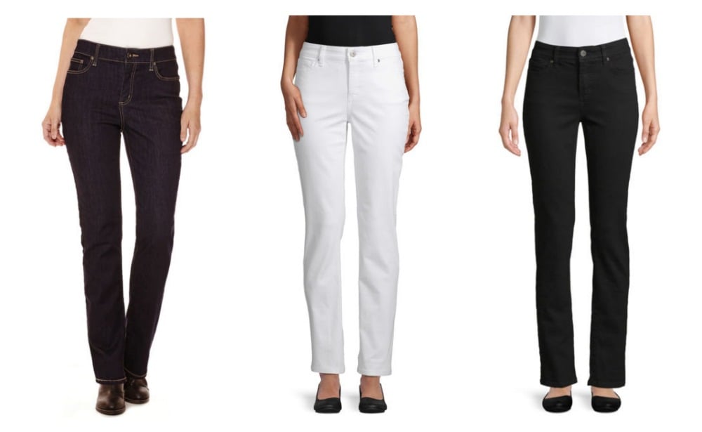 St. John's Bay Secretly Slender Straight-Leg Jeans $17.49 (Reg.$44) at  JCPenney!