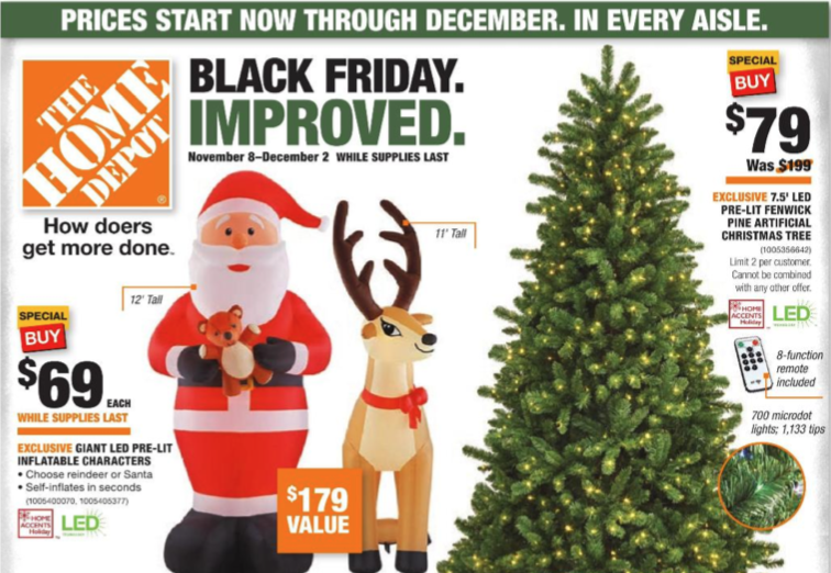 home depot black friday 2018 ad