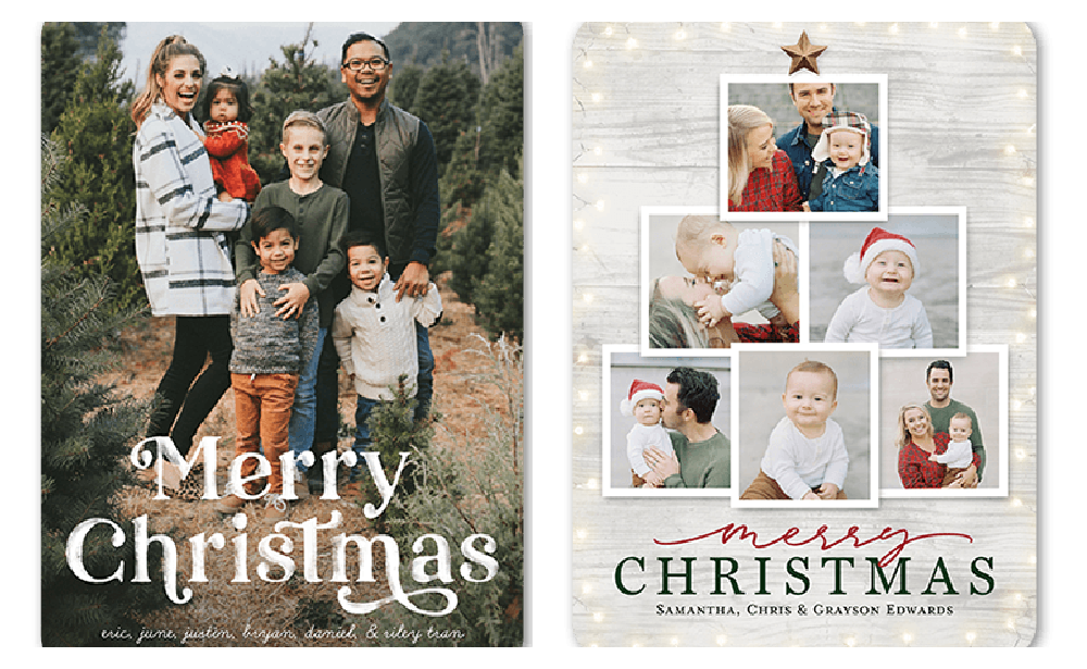 Shutterfly Holiday Cards Up to 50 off + Extra 20 off + up to 20