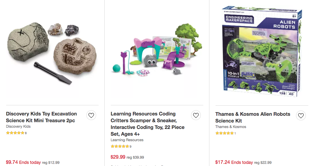 target coding toys