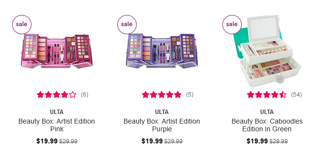 HOT* ULTA Caboodles ONLY $12.99, Over $133 Worth of Cosmetics