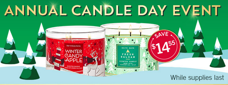 bath and body works candle day 2020