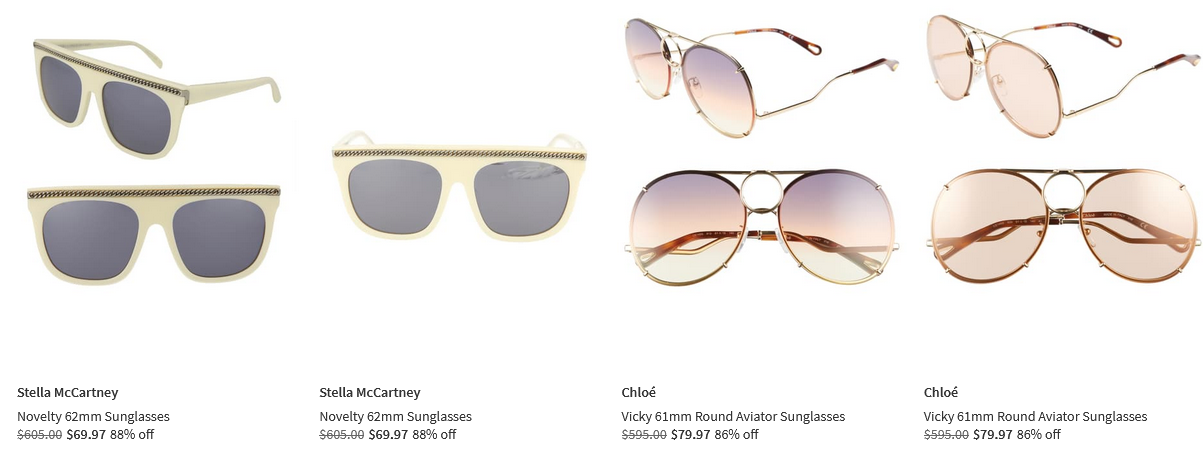 stella mccartney sunglasses nordstrom rack