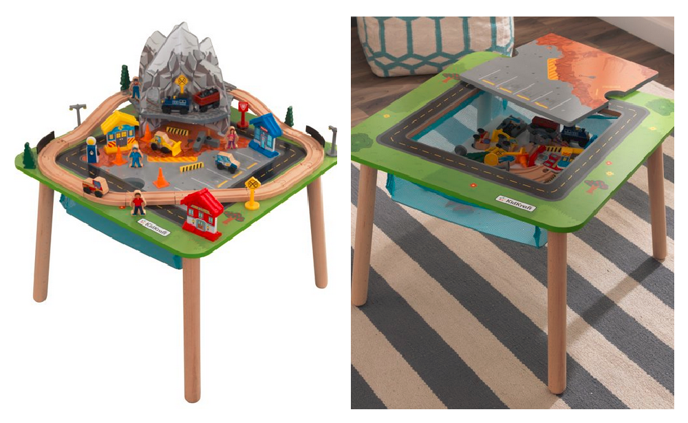 Kidkraft Rocky Mountain Wooden Train Set & Table