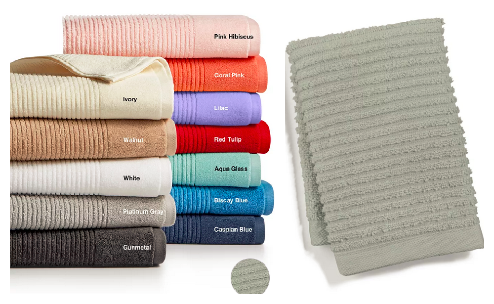 Martha Stewart Quick Dry Bath Towels $4.80 - Black Friday Price (Reg. $16)