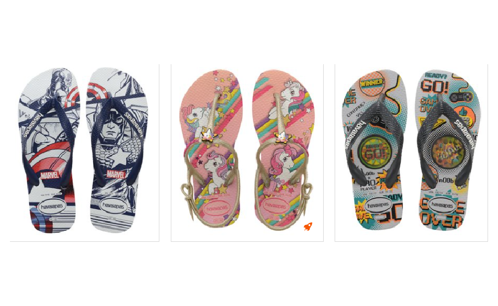 Havaianas Flip Flops More Starting at just 9.99 at Zulily