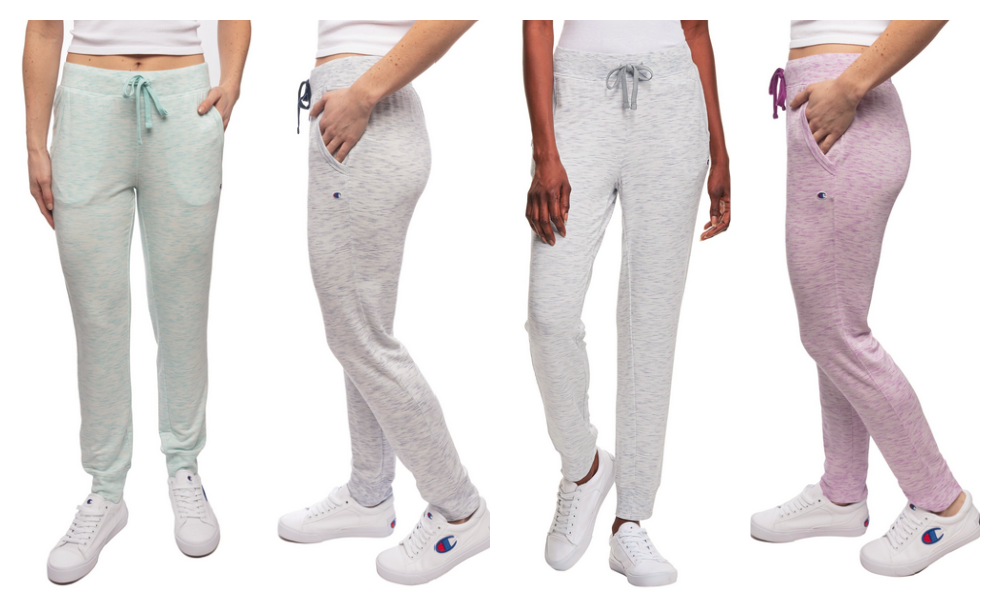 champion women's space dye jogger