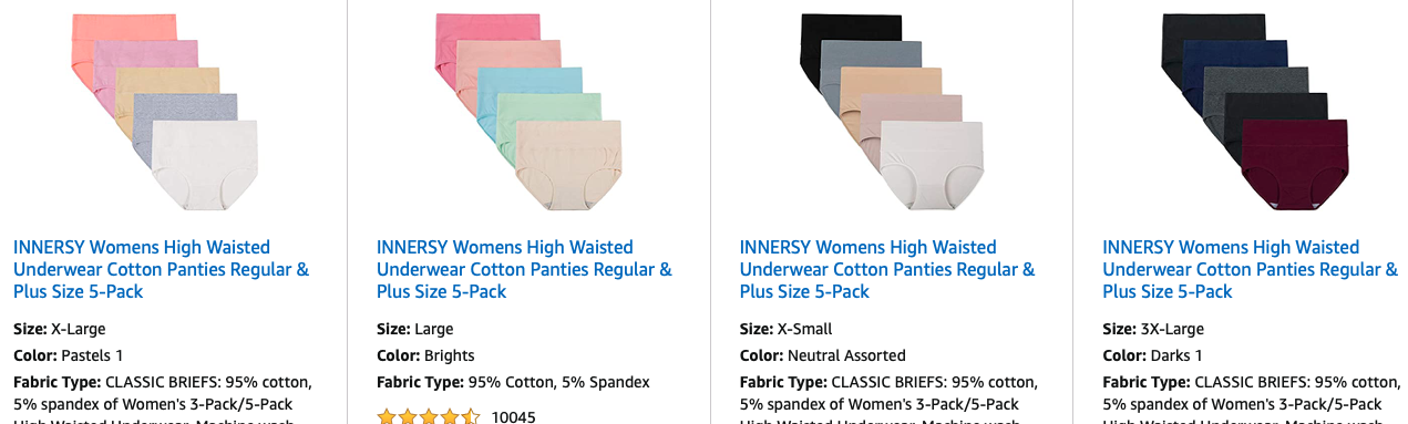 INNERSY Womens Underwear Sale 30% Off