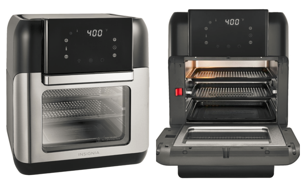 Insignia's stainless steel 10-qt. Air Fryer Oven drops to $60