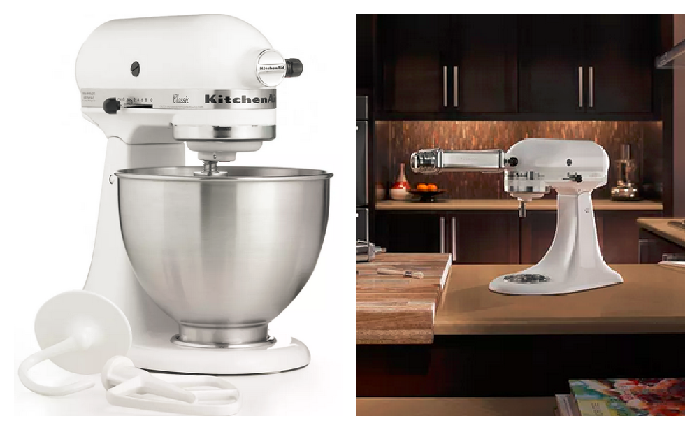 KitchenAid K45SSWH Classic 4.5-Qt. Stand Mixer - Macy's