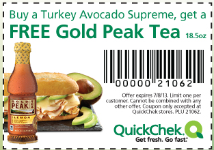 Quick Chek Coupon