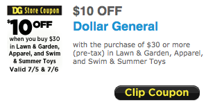 Dollar General Coupon