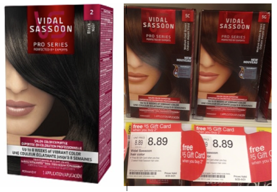 Vidal Sassoon Hair Color Target Deal