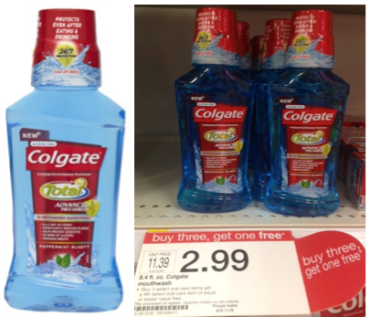 Colgate Mouthwash Target Deal