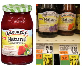 Smucker's Natural Fruit Spread Coupon