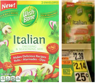 Wish-Bone Dry Dressing Coupon