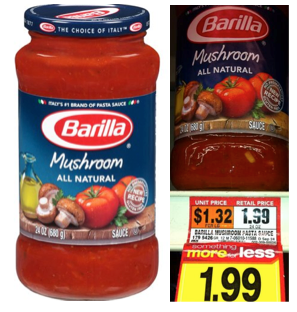 Barilla Pasta Sauce Coupon