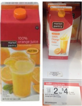 Market Pantry Orange Juice Deal