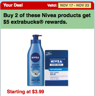 Nivea Shave Gel Coupon