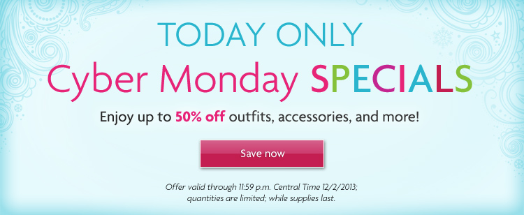 Cyber monday american store girl 2018