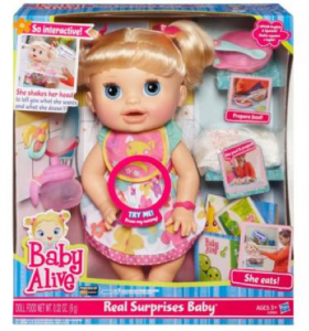 Baby Alive Real Surprises Doll