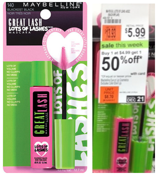 Maybelline Great Lash Mascara Deal