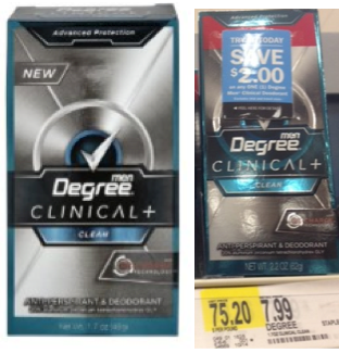 Degree Men Clinical Deodorant Deal