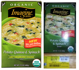 Imagine Organic Soup King Kullen Deal