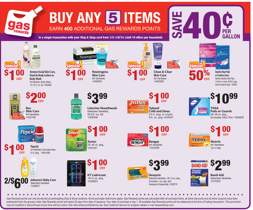 Stop & Shop Gas Rewards Deal