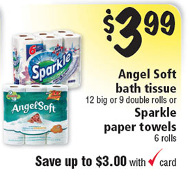 Angel Soft Winn Dixie Deal