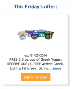 Greek Yogurt Kroger eCoupon