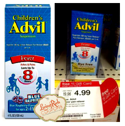 Children's Advil Target Deal