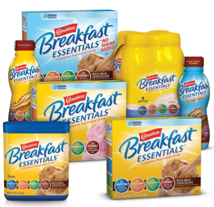 Carnation Breakfast Essentials Coupons