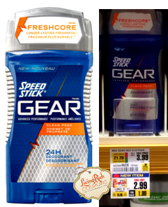 Speed Stick Gear ShopRite Deal