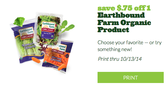 Earthbound Farm Coupon