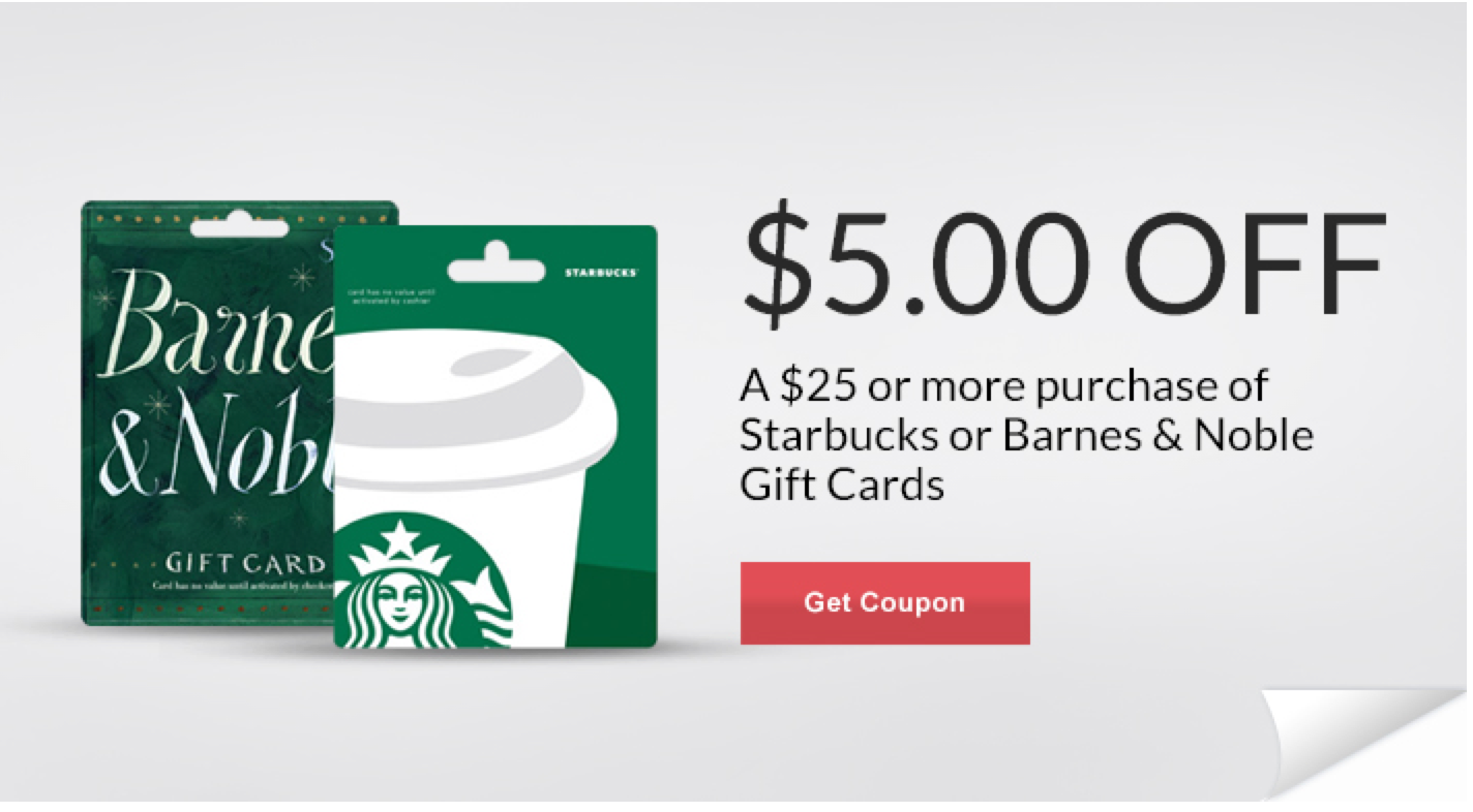 Rite Aid Coupons Starbucks Or Barnes Noble Gift Cards Living