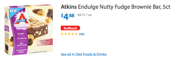 New BOGO Atkins Products Coupon as Low as $1 65 at ShopRite   More