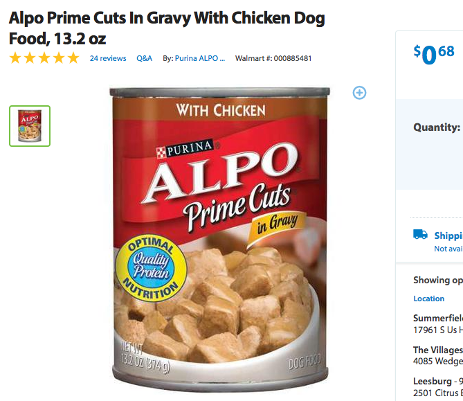 alpo canned dog food coupons