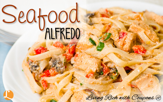 Seafood Alfredo