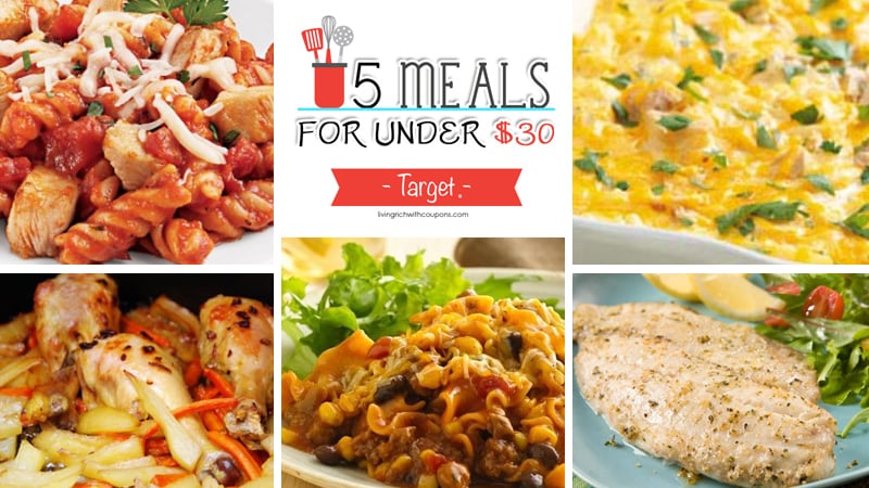 5 Meals for Under $30 at Target