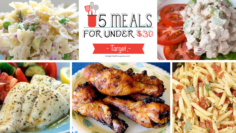 5 Meals for Under $30 at Target