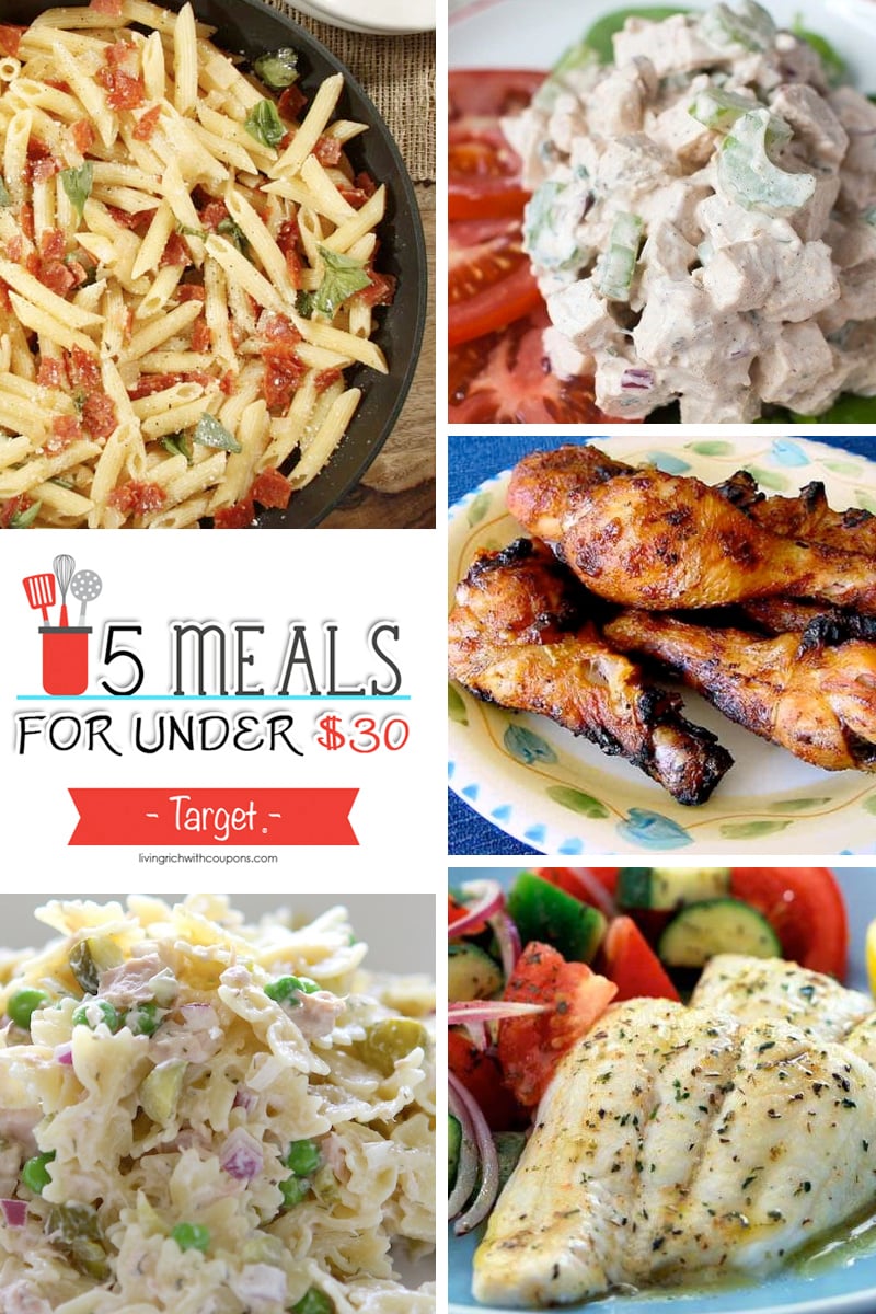 5 Meals for Under $30 at Target