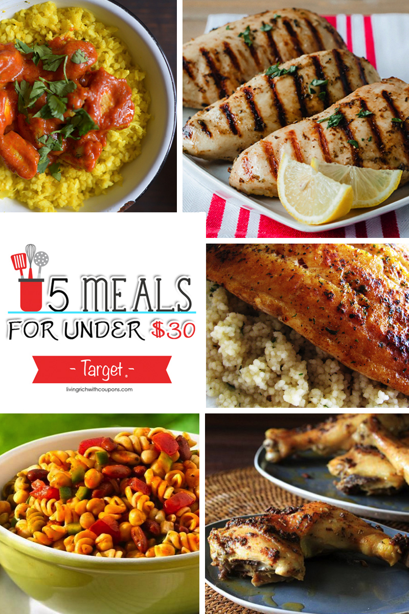 5 Meals for Under $30 at Target