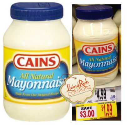 Cain's Mayonnaise Big Y Deal