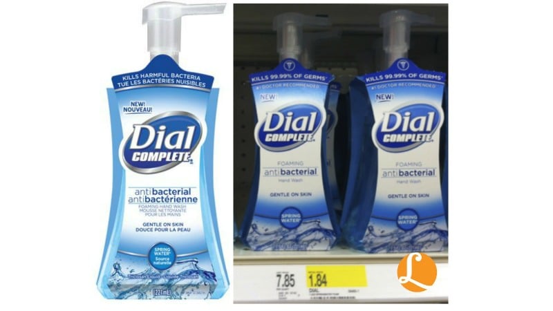 Target dial foaming cheap soap